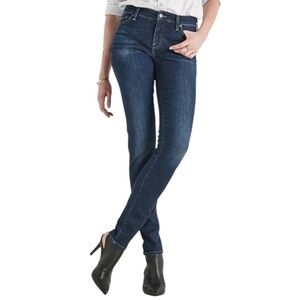 Lucky Brand Size 6 Curry Blue Hayden Mid-Rise Skinny Jeans